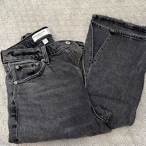 NWOT Abercrombie and fitch 90s straight ultra high rise